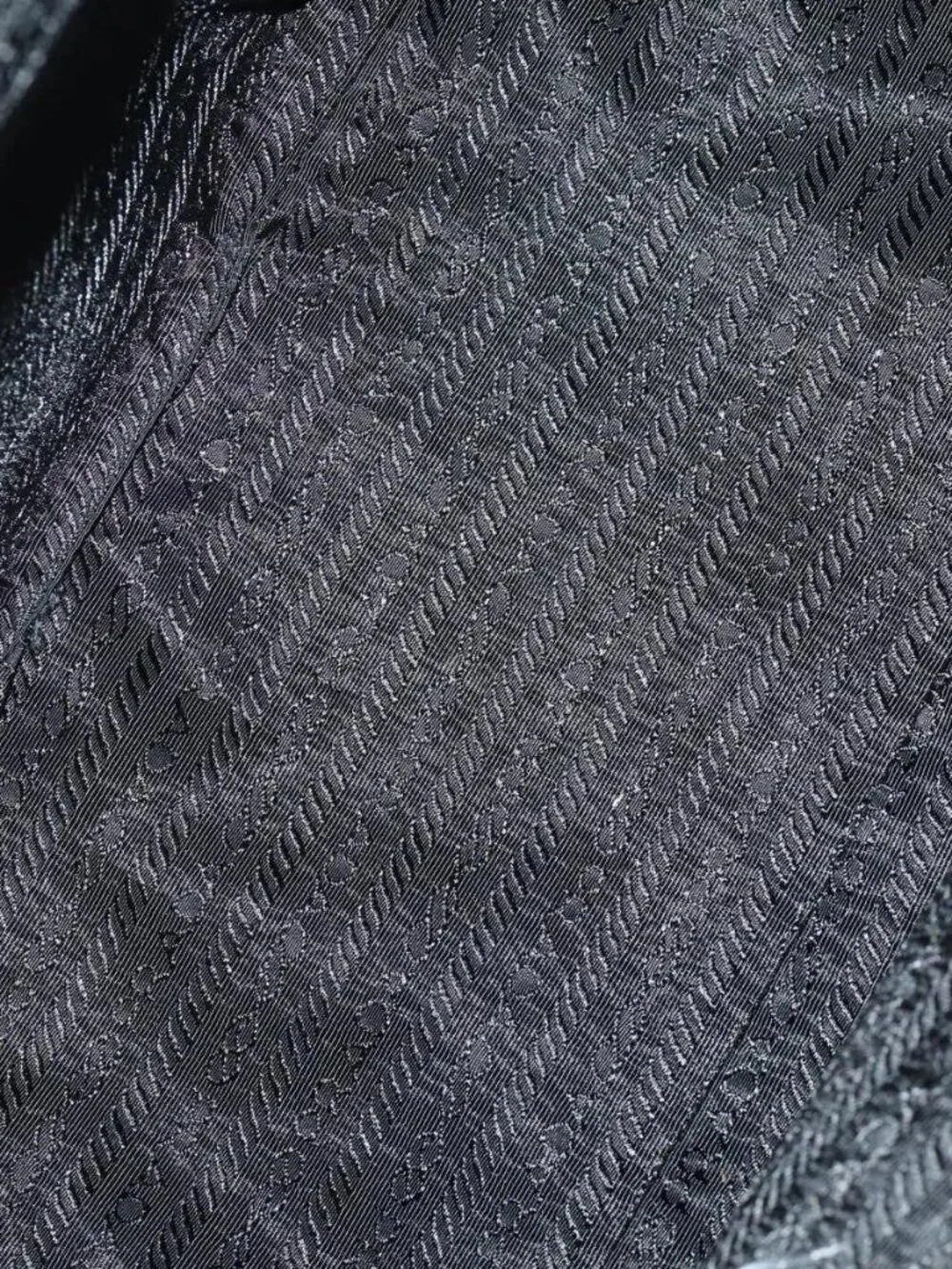 PRADA Backpack Nylon Black Silver Auth 156118 - Picture 10 of 16